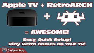 Quickly Setup RetroARCH on Your AppleTV FINALLY [upl. by Salomie982]