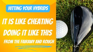 Hybrid Golf Club Techniques From Fairway to Rough [upl. by Anaujnas]