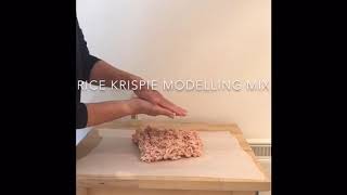 MARSHMALLOW AND RICE KRISPIE MODELLING MIX [upl. by Missi]