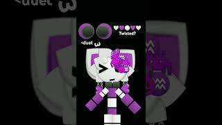 🤍💜⚪💜🤍Twisted emojicat [upl. by Alyn]