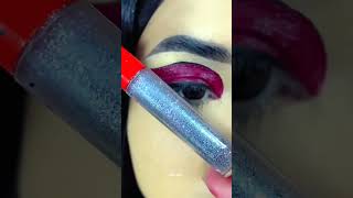 देखो लास्ट मे आंखों को कितना यूनिक बना दिया 😱 amezing eyes 👀 shorts makeup eyes [upl. by Uos]