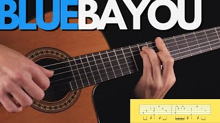 Blue Bayou but FINGERSTYLE [upl. by Bonacci]