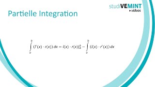 Partielle Integration [upl. by Aekin]