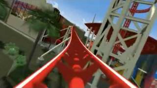 Hollywood Rip Ride Rockit Animated POV [upl. by Takeo]