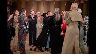 Balmain Fall 2024 Womens Runway Finale with Olivier Rousteing [upl. by Osrick720]