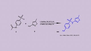 Sulfametoxazol antibacteriano síntesis [upl. by Okika]