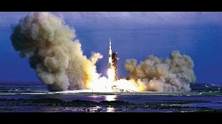 Apollo SATURN V launches in 60FPS HD w AUDIO [upl. by Hamal]