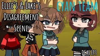 quotEllies amp Lakes Disagreement Scenequot  Disventure Camp All Stars  Gacha  Cyan Team [upl. by Gilda]