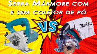 Novidade aqui na COLAR Serra Mármore Makita com Coletor de Pó Modelo 4100KB [upl. by Nosyk]