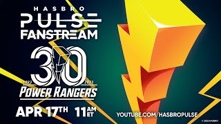 Hasbro Pulse Power Rangers 30 Fanstream [upl. by Trefler314]