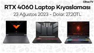 RTX 4060 Laptop Kıyaslaması  Hp Victus 16 vs Asus TUF A15 vs Acer Nitro 16 Hangisi Alınır [upl. by Fanny]