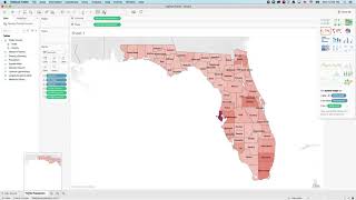 Tableau Choropleth Map Tutorial [upl. by Iniffit954]