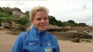 Interview dEugénie Le Sommer France 3 2012 [upl. by Darrill539]