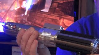 Anakin Skywalker Star Wars Legacy Lightsaber Review [upl. by Archibold]