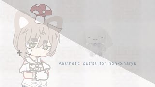 gacha club gender neutral outfits   ✩ [upl. by Rossing]