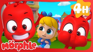 Silly Morphle Plays with Baby Mila 👶🏼  4 HOURS  Cartoons for Kids  Mila and Morphle [upl. by Toille]