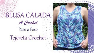 Blusa Calada a Crochet paso a paso [upl. by Candi]