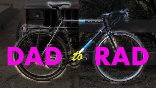 ASMR Bike Build Retrospec Dad Bike Converted to Road Bike [upl. by Netloc832]