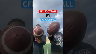 NFL vs CFL 👀 WHICH IS BETTER 🤔👀 qb football [upl. by Ebenezer]