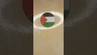 bendera Palestina bentuk bulat [upl. by Sisak]