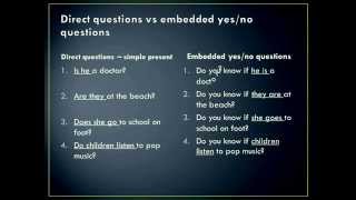 How to use embedded yes or no questions at Anglicize your speech [upl. by Laved]