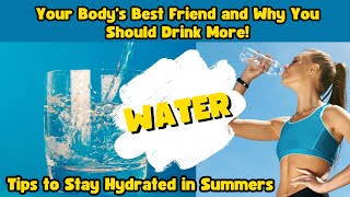 Benefits of Water  How to Drink Water  Tips to Stay Hydrated in Summers [upl. by Nickolaus]