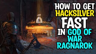 How To Get Hacksilver Fast In God Of War Ragnarok [upl. by Anaira]