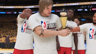 NBA 2K25 Modern Era West Finals Clippers vs Lakers Game 4 [upl. by Beret]