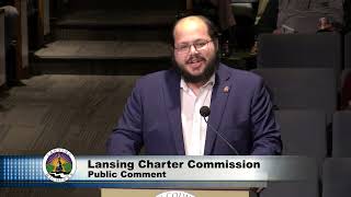 November 12th 2024 Lansing Charter Commission [upl. by Georgeta629]