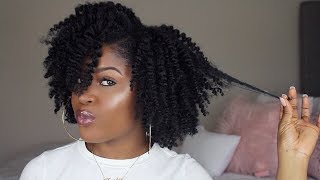 HOW TO Get a PERFECT Twistout Every Time Type 4 hair ft Curlsdynasty products [upl. by Oyam]