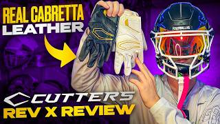 The Most Comfortable Gloves EVER Unboxing and Reviewing the Cutters Rev X [upl. by Bernadette931]