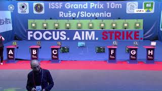 Final Air Pistol Team Men  ISSF GP 10m Ruse Slovenia 16012022 [upl. by Nitneuq]