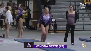 Camdyn McSweeney Winona State 2023 Vault [upl. by Nylac]