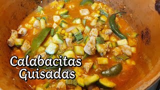 Receta de Cocina CALABAZA CON POLLO muy rica y fácil de hacer video 57 [upl. by Kirschner]