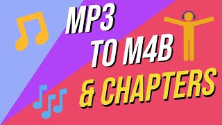 How to convert MP3 to M4b and add chapters Audiobooks 2021 [upl. by Lurleen]