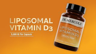 Dr Mercola® Liposomal Vitamin D3 5000 IU Per Capsule [upl. by Ahsele]