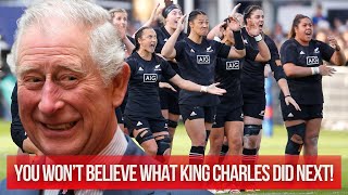 Black Ferns Break Royal Protocol – The Hug That Shocked King Charles [upl. by Aseeral]