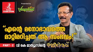 quotഞാന്‍ ഈ മൊബൈല്‍ ആപ്പിന്റെ ആരാധകന്‍quot VK Mathews Interview  IBS  Dhanam Titans Show [upl. by Mackler]