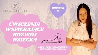 Nauka obrotu z plecków na brzuszek niemowlaka [upl. by Airekal]