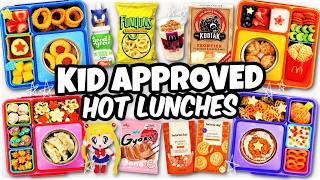 HOT LUNCHES and NO SANDWICHES School Lunch Ideas Kids will LOVE [upl. by Imoyn]