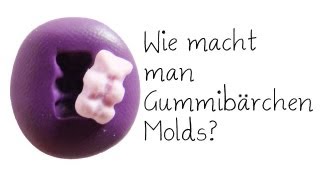 Wie macht man Gummibärchen FormenMolds  Anielas Fimo [upl. by Inatsed]