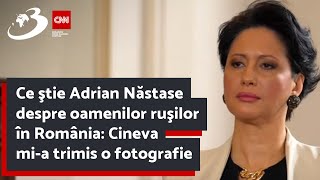 Ce ştie Adrian Năstase despre oamenilor ruşilor în România Cineva mia trimis o fotografie [upl. by Redmer]