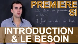 Analyse fonctionnelle  intro amp le besoin  SI  1ère  Les Bons Profs [upl. by Dyer425]