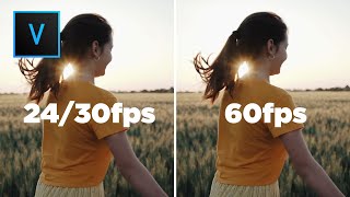 Convert 2430fps to 60fps in Sony Vegas Pro [upl. by Lohse]