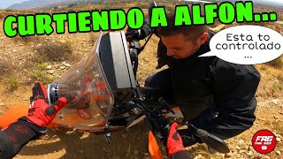 CUESTAS CON LA KTM 690 ENDUROALFON LO PASA MAL  KTM 690 ENDURO R  DIVERSION ENDURO [upl. by Valenba]