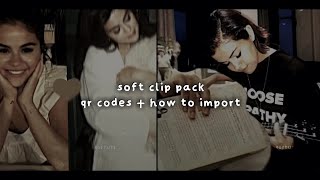 Soft clip pack for videostar  qr codes  how to import [upl. by Eatnuahs]