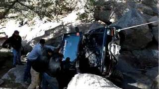 Jeep Cherokee XJ flops and keeps on driving  Carnage Canyon HD [upl. by Coop102]