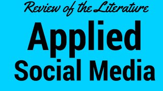 ComputerMediated Communication  Review of the Literature [upl. by Wycoff]