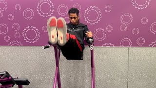 Training Abs Till Failure At Planet Fitness  Rest Day  Raw Footage [upl. by Nabroc]