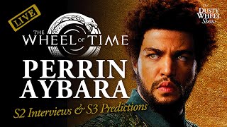 Perrin Aybara  The Wheel of Time Season 2 Review and Interviews plus Season 3 Predictions Live [upl. by Otanutrof]